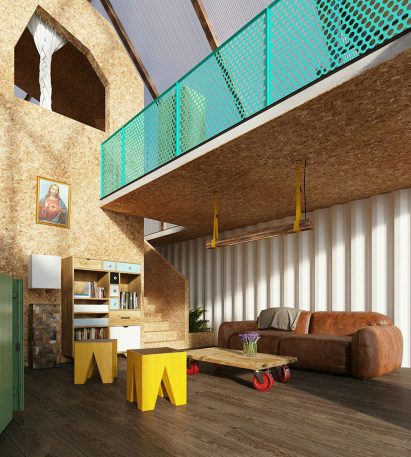 Container House by TRS Studio