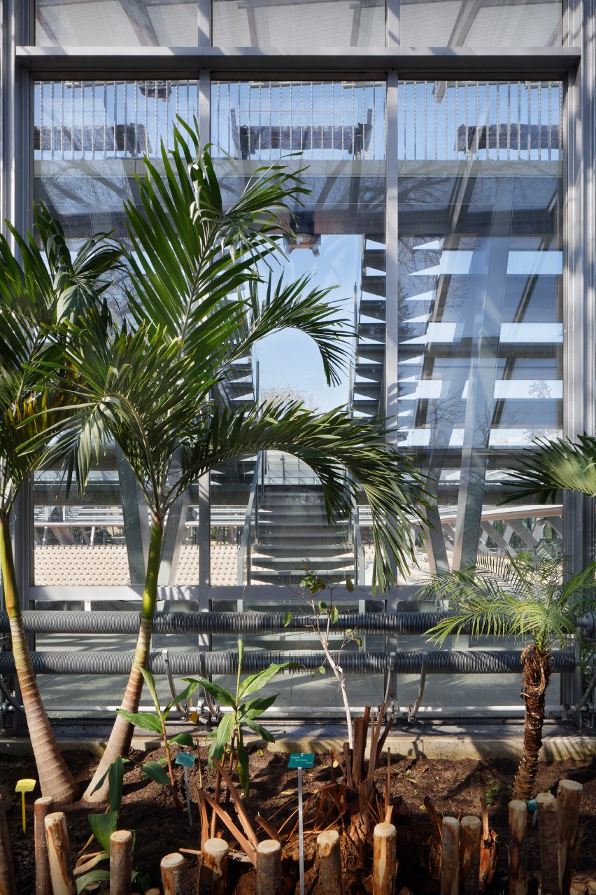 Simonne Mathieu at Roland Garos, the home of the French Open, by Marc Mimram Architecture & Associés