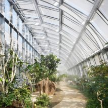 Court Simonne Mathieu at Roland Garos, the home of the French Open, by Marc Mimram Architecture & Associés