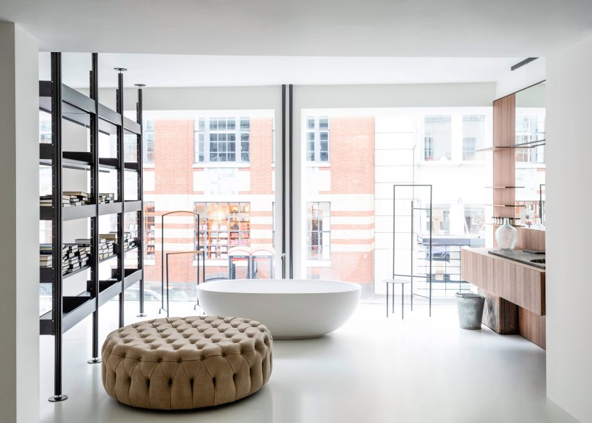 DePadova London showroom, Chelsea, designed by Piero Lissoni