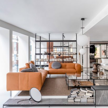 DePadova London showroom, Chelsea, designed by Piero Lissoni