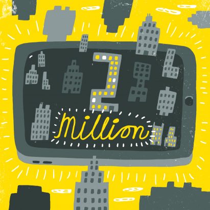 Dezeen now has two million Instagram followers!