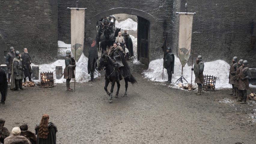 Dezeen Weekly features an interview with the Game of Thrones production designer