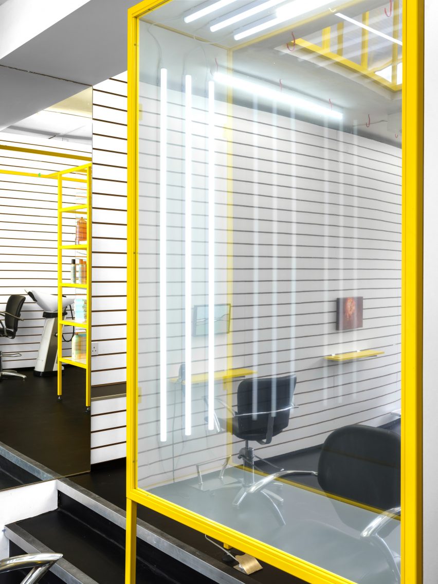 DKUK hair salon by Sam Jacob Studio