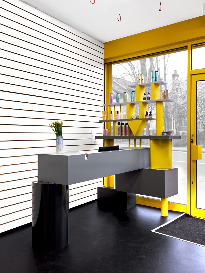 DKUK hair salon by Sam Jacob Studio