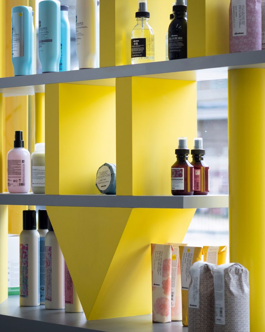 DKUK hair salon by Sam Jacob Studio