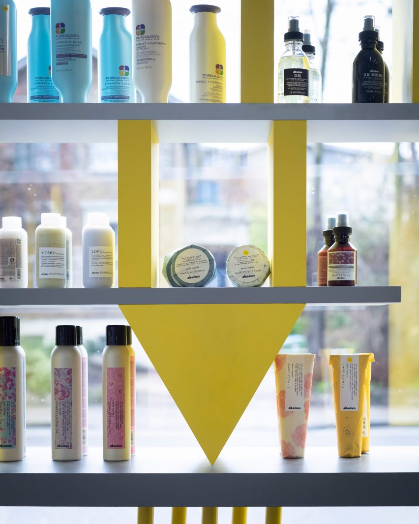 DKUK hair salon by Sam Jacob Studio