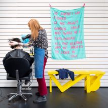 DKUK hair salon by Sam Jacob Studio
