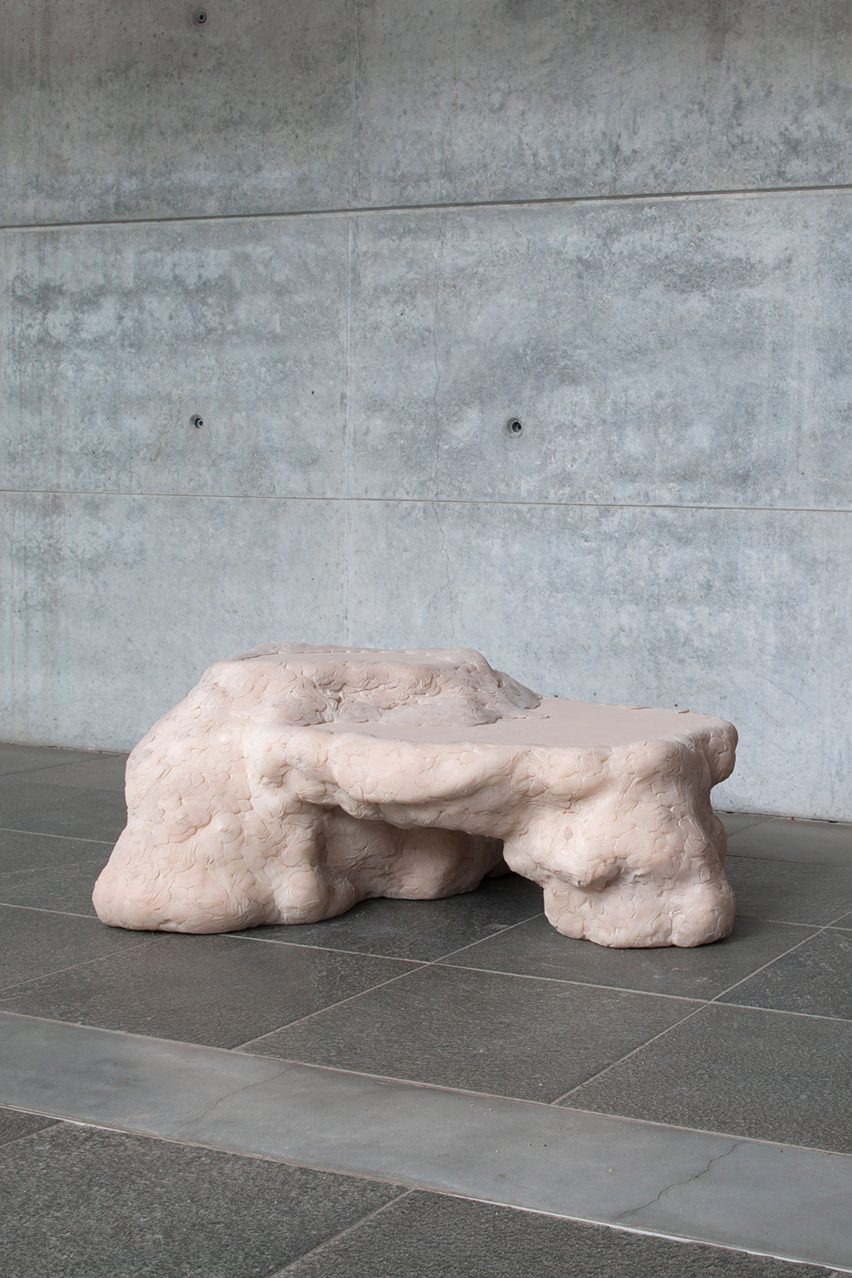 Dolomies and Soft Beings Sculptural Furniture collection by Elissa Acoste