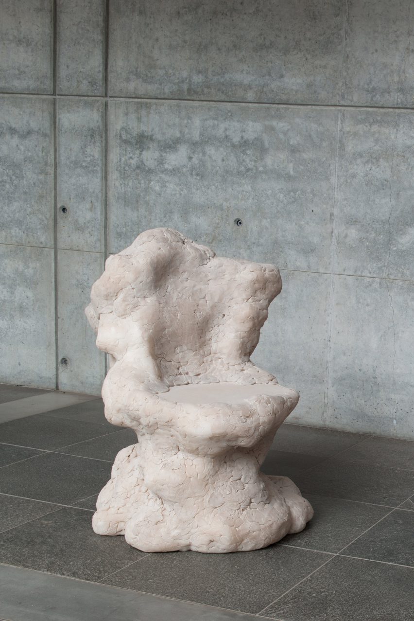 Dolomies and Soft Beings Sculptural Furniture collection by Elissa Acoste
