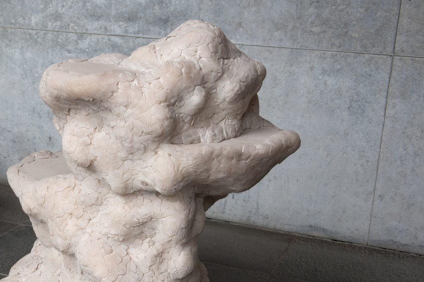 Dolomies and Soft Beings Sculptural Furniture collection by Elissa Acoste