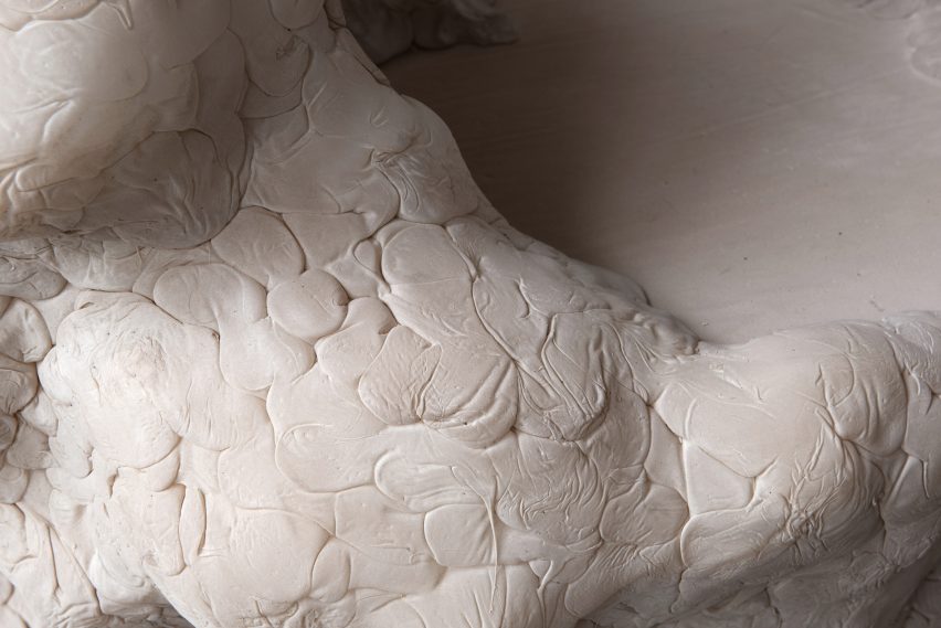 Dolomies and Soft Beings Sculptural Furniture collection by Elissa Acoste