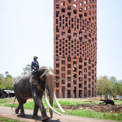 Elephant World by Boonserm Premthada