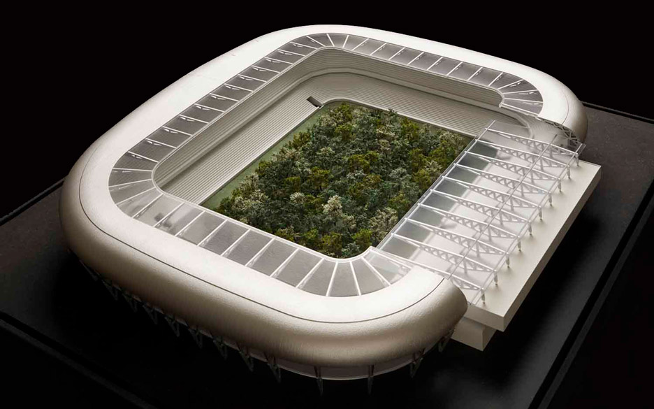 For Forest installation in Wörthersee football stadium in Austria