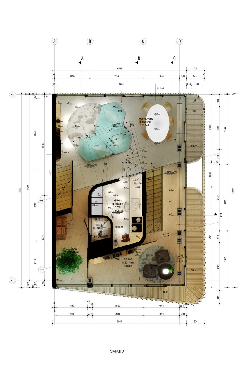 GG-loop creates Freebooter apartments to encourage biophilic living