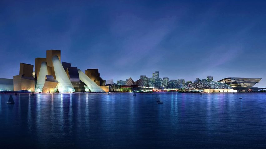 Guggenheim Abu Dhabi by Frank Gehry