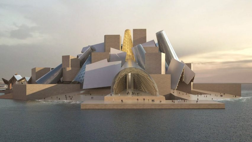 Guggenheim Abu Dhabi by Frank Gehry