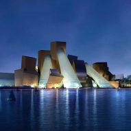 Render of Guggenheim Abu Dhabi by Frank Gehry