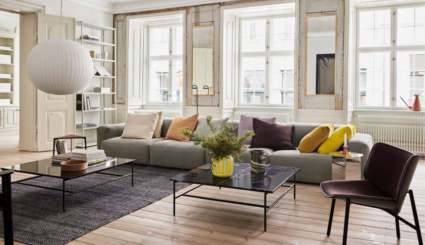 Hay unveils new furniture at Lindencrone Mansion in Copenhagen for 3 Days of Design