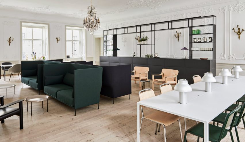 Hay unveils new furniture at Lindencrone Mansion in Copenhagen for 3 Days of Design