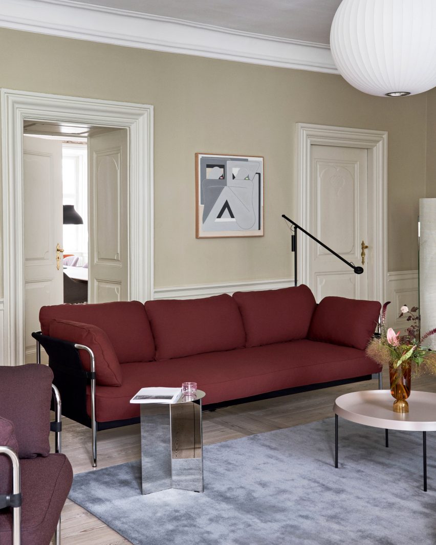 Hay unveils new furniture at Lindencrone Mansion in Copenhagen for 3 Days of Design