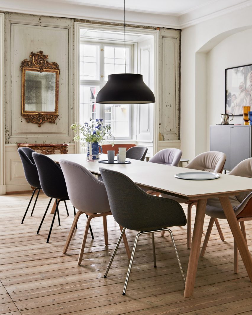 Hay unveils new furniture at Lindencrone Mansion in Copenhagen for 3 Days of Design