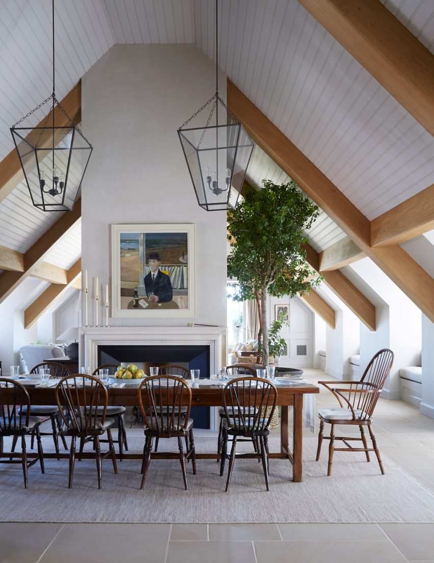 Long Room at Heckfield Place hotel by Ben Thompson