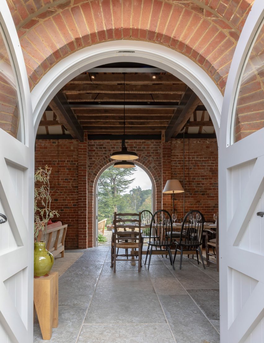Heath restaurant at Heckfield Place hotel by Ben Thompson