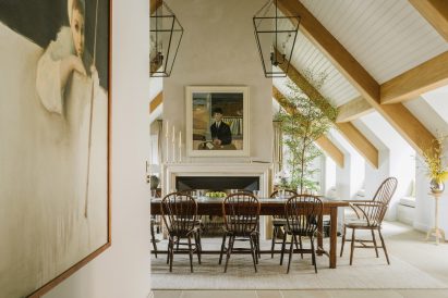 Ochre Room at Heckfield Place hotel by Ben Thompson