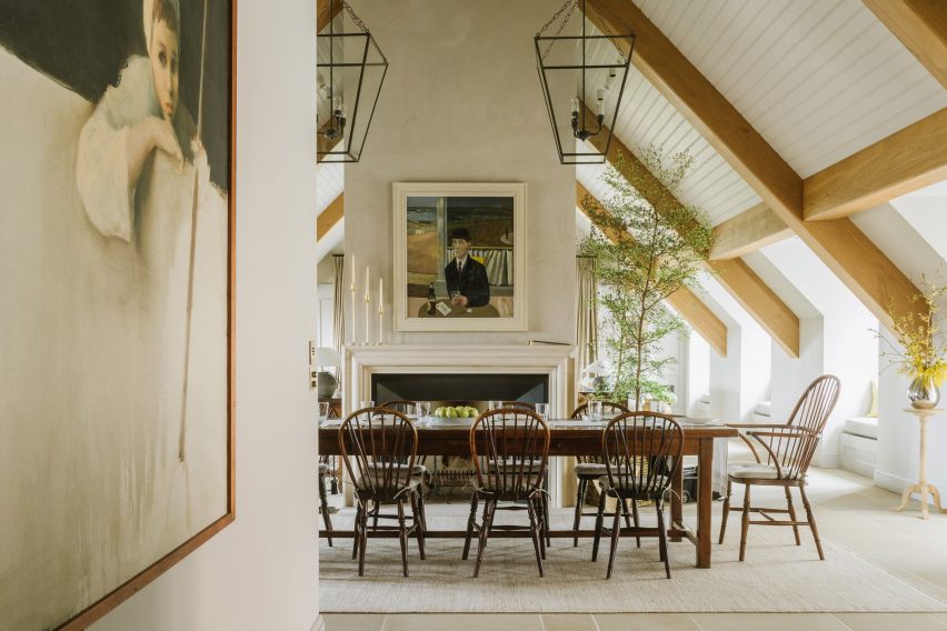 Ochre Room at Heckfield Place hotel by Ben Thompson