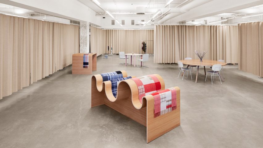 Holzweiler showroom by Snøhetta