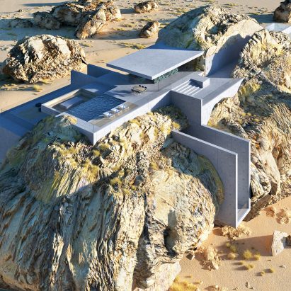 House Inside a Rock by Amey Kandalgaokar