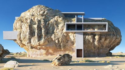 House Inside a Rock by Amey Kandalgaokar