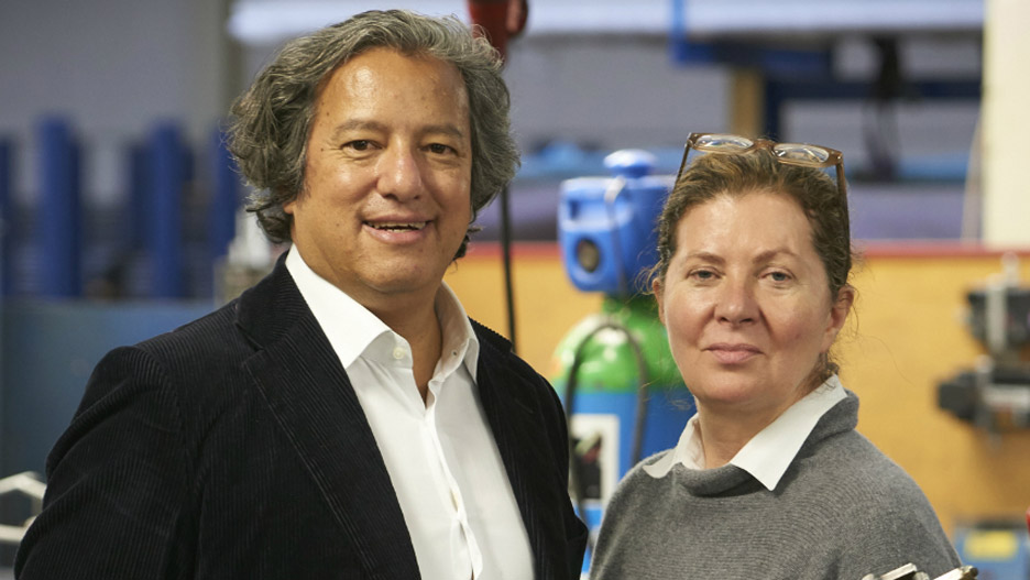 Ilse Crawford and Oscar Peña