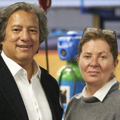 Ilse Crawford and Oscar Peña
