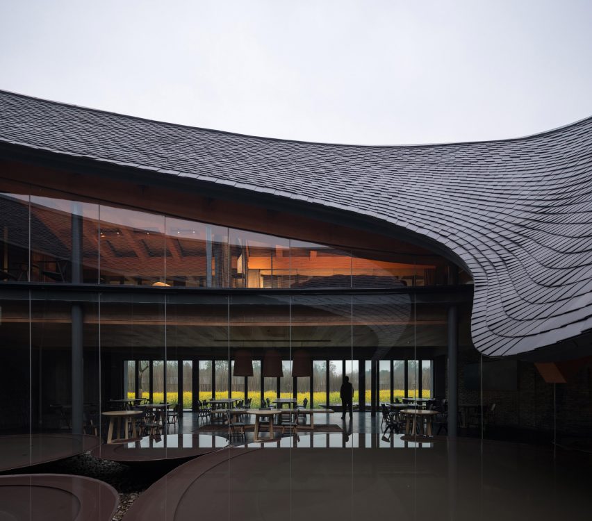 Inkstone House OCT Linpan Cultural Center by Archi-Union Architects