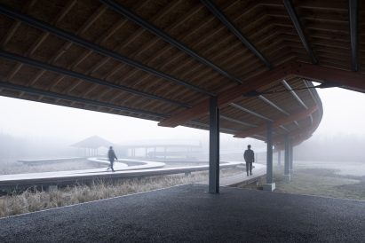 Inkstone House OCT Linpan Cultural Center by Archi-Union Architects