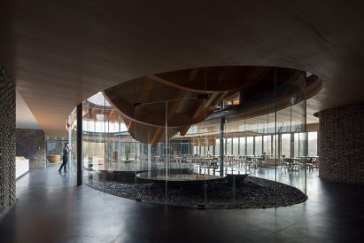 Inkstone House OCT Linpan Cultural Center by Archi-Union Architects