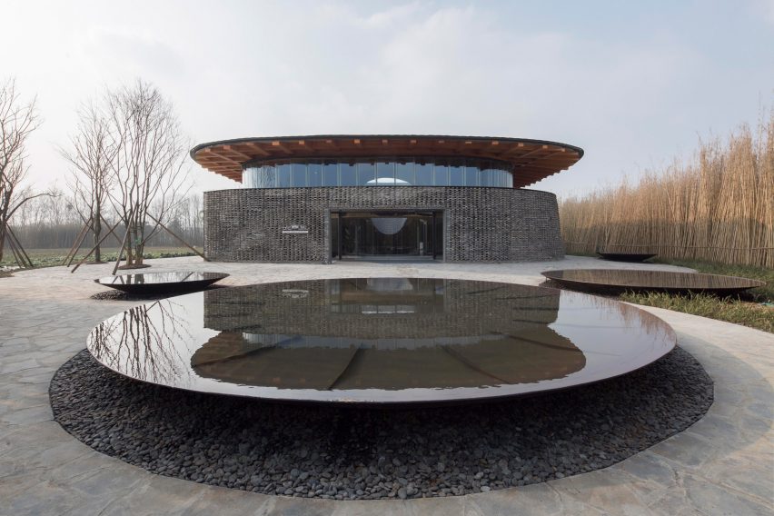 Inkstone House OCT Linpan Cultural Center by Archi-Union Architects