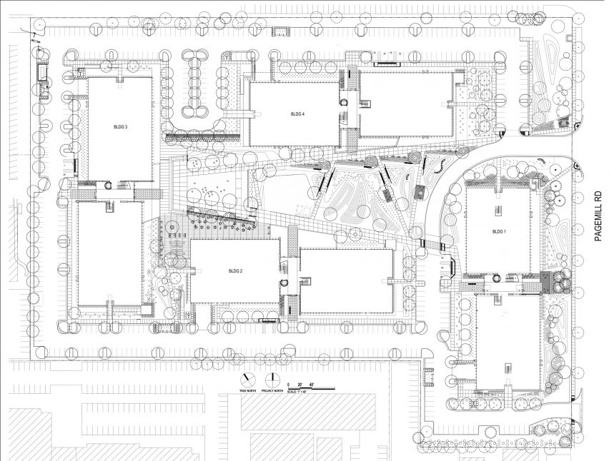 Innovation Curve Technology Park by Form4 Architects in Palo Alto, California