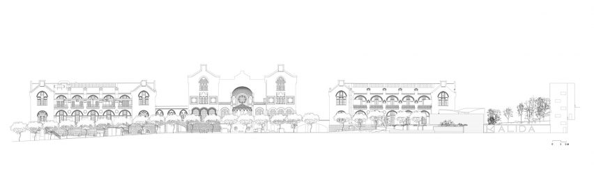 Kálida Sant Pau Centre by EMBT and Patricia Urqiuola in Barcelona, Spain