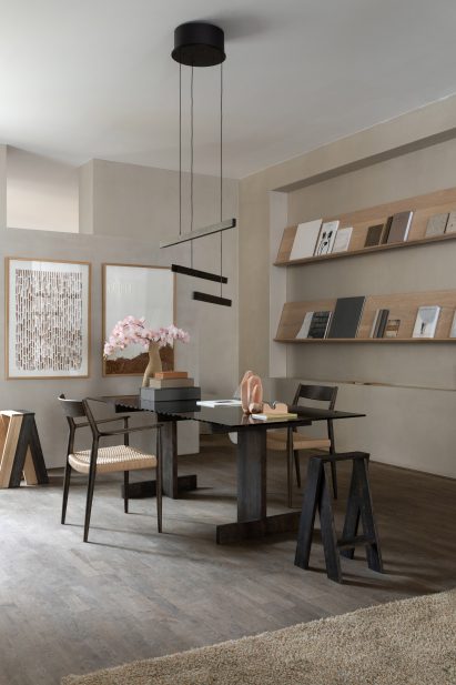 Karimoku Case Study furniture exhibition at Kinfolk Gallery, Copenhagen