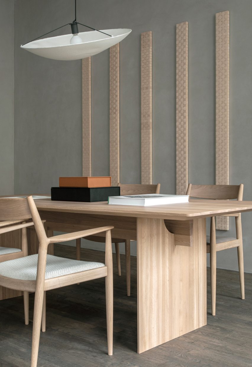 Karimoku Case Study furniture exhibition at Kinfolk Gallery, Copenhagen