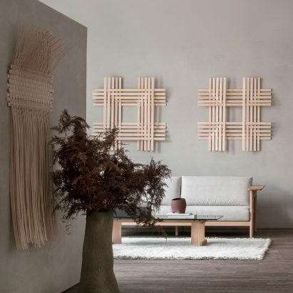 Karimoku Case Study furniture exhibition at Kinfolk Gallery, Copenhagen