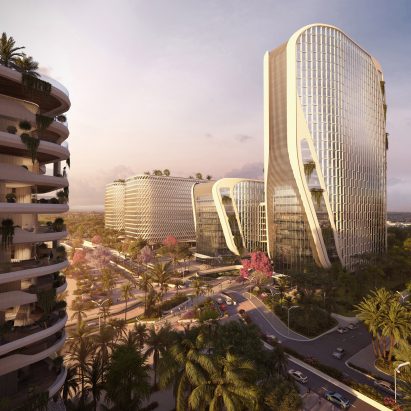 Karle Town Centre Masterplan by UNStudio