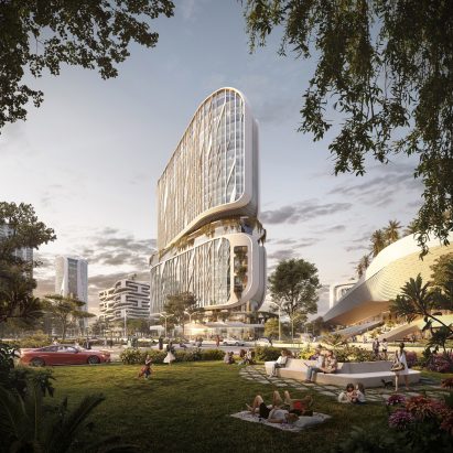 Karle Town Centre Masterplan by UNStudio