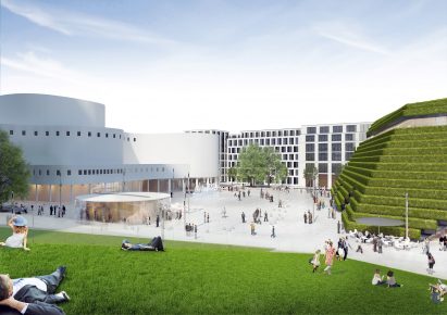 Kö-Bogen II office block in Düsseldorf by Ingenhoven Architects