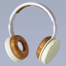 Korvaa headphones by Aivan ar made from six different microbial materials