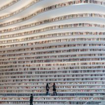 Dezeen best libraries roundup: Tianjin Binhai Public Library by MVRDV