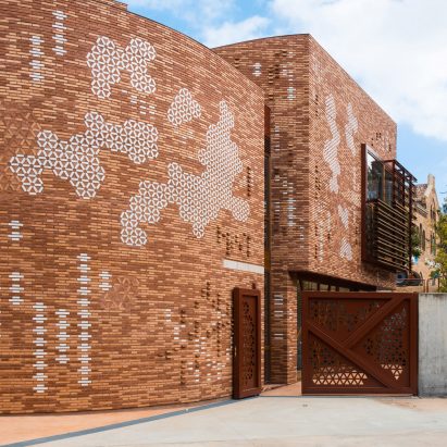 Maggie's Barcelona Kálida Sant Pau Centre by EMBT and Patricia Urqiuola in Barcelona, Spain